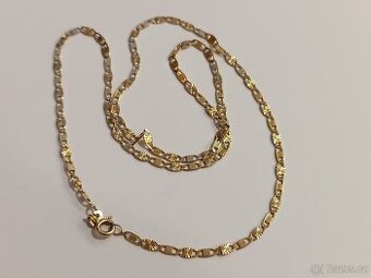32 Zlatý řetízek 585/1000 14k - 1