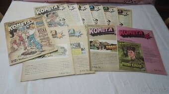 Časopisy Kometa - 11 ks - pro sběratele