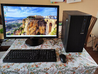 Nabízím k prodeji PC s i3 7100, 8 GB, 500 GB SSD s monitorem - 1