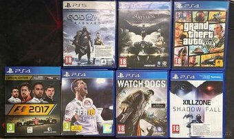 Prodám PS4 a PS5 hry