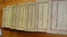 Starožitnost -Historické sborníky z roku 1843 - 1849