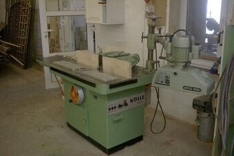 Stolní frézka Kölle Frézka + Holzher 3 válečkový posuv