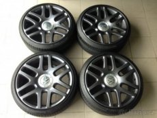 ALU SADA: (5x112) VW Helios 8,5JxR19 ET45 vč. pneu 225/35R19
