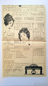 STARÝ DIVADELNÍ PLAKÁT