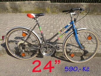 Prodám dámské kolo ESKA Midi 24"