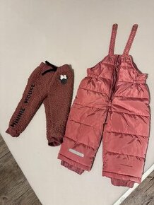 Dětské zateplené kalhoty do sněhu vel. 86