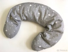 Medela těhotenský a kojicí polštář šedý s hvězdičkami