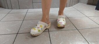 Dámské letní dřeváky velikost 41