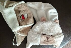 Dětská zimní čepice 3-6 měsíců / cena za vše