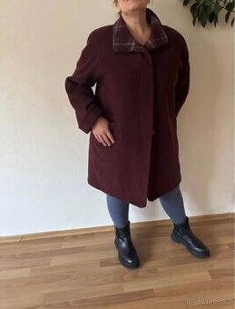 Kabát vlněný s kašmírem 46/48