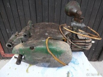 Jaweta 50 motor, kompletní včetně karburátoru