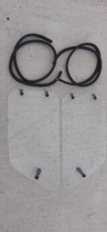 Trabant T601 limusina zadní okna