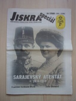 SARAJEVSKÝ ATENTÁT - CÍSAŘ FRANTIŠEK FERDINAND