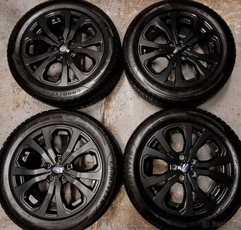 Subaru Forester,alu 18',černé,5x114,3, zimní pneu