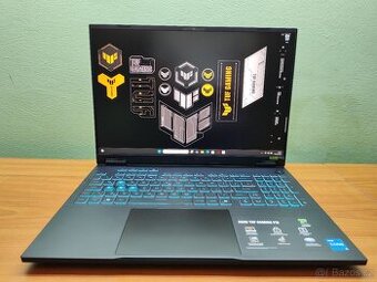 Kovový TuF F16,RTX-5060-Mux,Intel-13gen-4,5 GHz,DDR5-NOVÝ