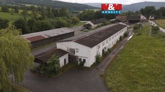 Pronájem skladu, 1320 m², Dešenice