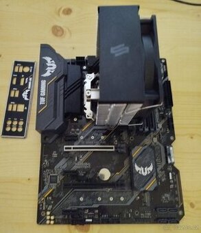 ASUS TUF GAMING B460-PLUS +Intel Core i5-10400F+chladič