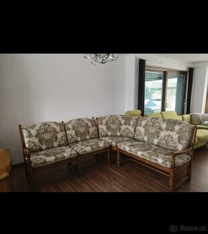 Sedačka masiv dřevo