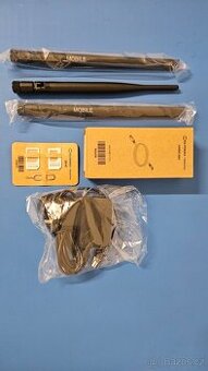 Antény LTE GSM a WiFI Teltonika + zdroj a SIM adaptéry