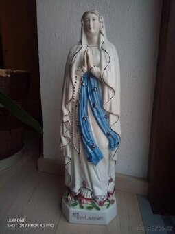 Socha Panny Marie starožitná