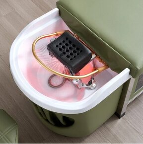 Luxusní spa lehátko s elegantním - Hair Washing Bed Shampoo