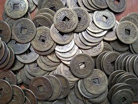 Čínská mince štěstí - 24 mm