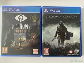PS4 Shadow of Mordor a Little NIghtmares