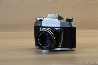 PRODÁNO - EXA II b + Meyer Optik Görlitz Domiplan 2.8 50