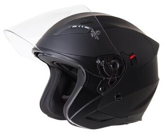 Helma RIDERO otevřenaá matná černá S