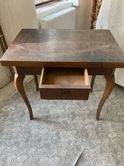 Stolek karetni rozkladaci 110x55 cm