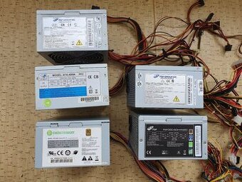Zdroje 400, 350 a 280w do PC.