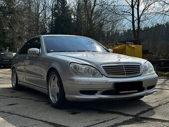 Mercedes-Benz S S55L AMG Long krásné, jen 103 t km, r 2000