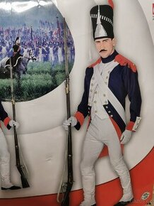 Karnevalový kostým - uniforma napoleonského vojáka
