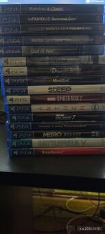 Prodám hry na ps4 a ps5