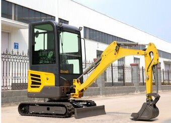 Minibagr 2T, nový , záruka, DPH, 3 lžíce
