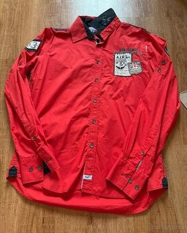Košile Camp David Red Haritage Brand Regular Fit - 1