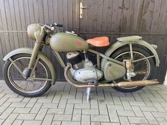 Jawa 250 pérák,typ 11,voják