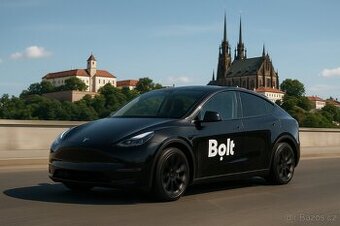 Řidič BOLT Tesla Brno