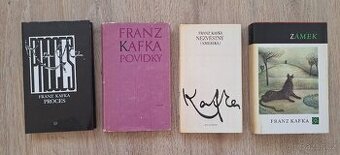 4x Franz Kafka -Zámek,Proces,Nezvěstný,Povídky
