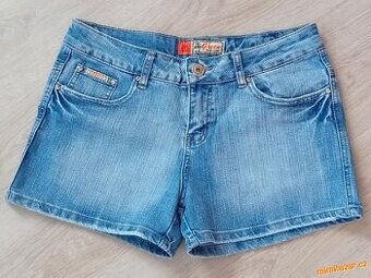 LETNÍ DŽÍNOVÉ KRAŤASY - vel.M/L / zn.Green