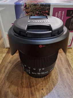 Canon EF-S 10-18 mm, JEŠTĚ V ZÁRUCE, JAKO NOVÝ