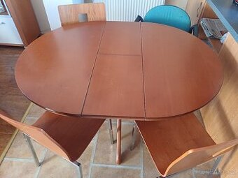 Kuchyňský stúl plus 3 židle/nebo samostatně