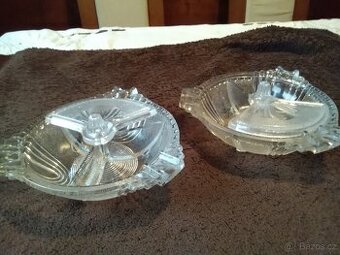 2x stary popelnik na doutniky s otocnym vikem