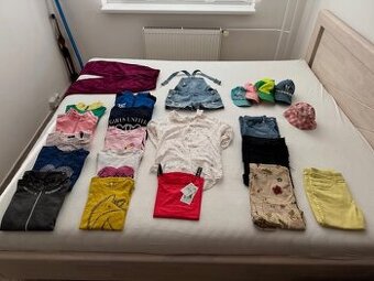 Dívčí nošené oblečení 12 - 14 roků (vel. 152 - 164)