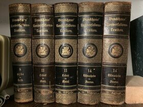 Brockkhaus Konversations-Lexikon 1898 (díl 11 a 14)