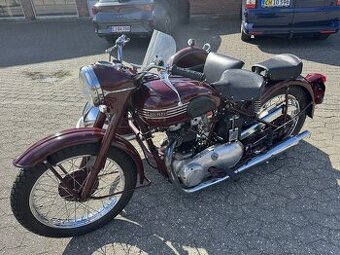 Triumph Speed Twin 500 OHV 1955+ sidecar