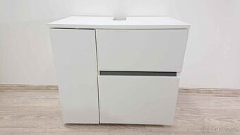 Bílá umyvadlová skříňka Wisla 60x55 cm Storaa