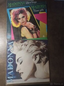 2 x LP Madonna - True Blue, Like a Virgin