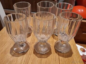 Broušené grogové sklenice