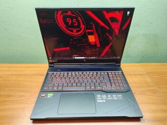 Nepoužitý herní Nitro v16,4060-RTX-Mux R7-8845hs,DDR5,1TB